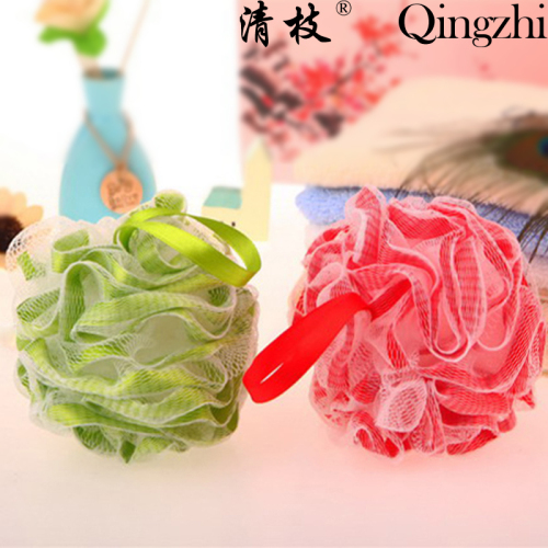 [Qing Zhi] Mesh Sponge High-End Mesh Sponge Sets of Ribbons Loofah Large Shower Net Ball Mixed Batch
