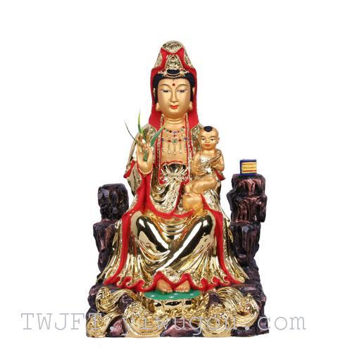 songzi avalokitesvara/resin crafts/buddha statue/religious articles