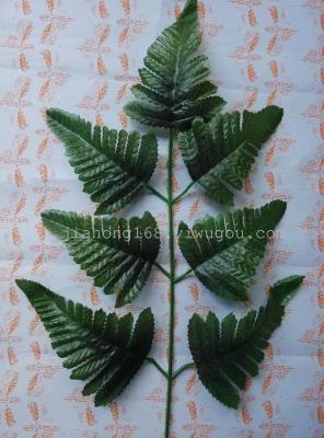 11# dark green glossy ground color 7 furs 7 Persian leaves simulation leaves leaves plant leaves