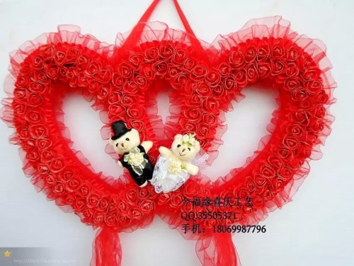 factory direct sales new love pendant lovers send good products to each other wedding room decoration