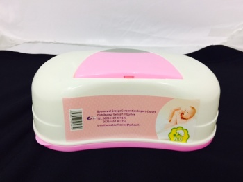 厂家直销优质水刺布婴儿护理湿巾 80片盒装宝