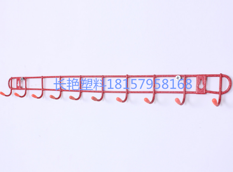 factory hot fashion plastic coated clothes hook clothes towel rack factory direct 2.3-10