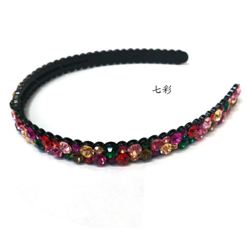 dianshang crystal wide-brimmed headband hairpin korean female hair accessories women‘s choice