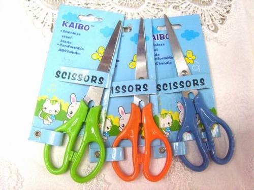 Factory Direct Sales Kaibo Kaibo Fu Zi Scissors Stainless Steel Office Scissors Kb067 Nail Card 