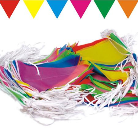 厂家供应批发 彩旗 三角串旗  小三角旗彩旗红旗 厂家直销