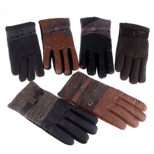 ab surface cashmere-like men‘s gloves touch screen gloves five fingers warm cycling gloves