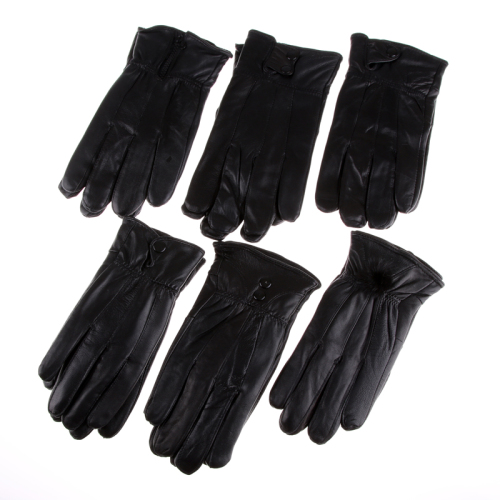 Sheepskin Waterproof Gloves Women‘s Gloves Five Finger Gloves Velvet Cold Protection Warm Gloves