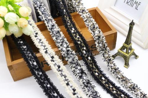 Spot 2. 5cm Korean Classic Style Ribbon Lace Headdress Strip Line DIY Clothing Sccessories