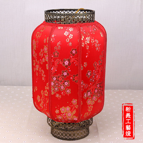 jinmei artificial sheepskin lantern spring festival lantern waterproof sunscreen wedding outdoor lantern ge yue red