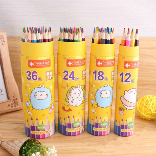 xiaoyuer children‘s colored pencils of various specifications-24 colors