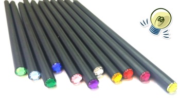 【博士特】精致钻黑木不断软化木高级铅笔