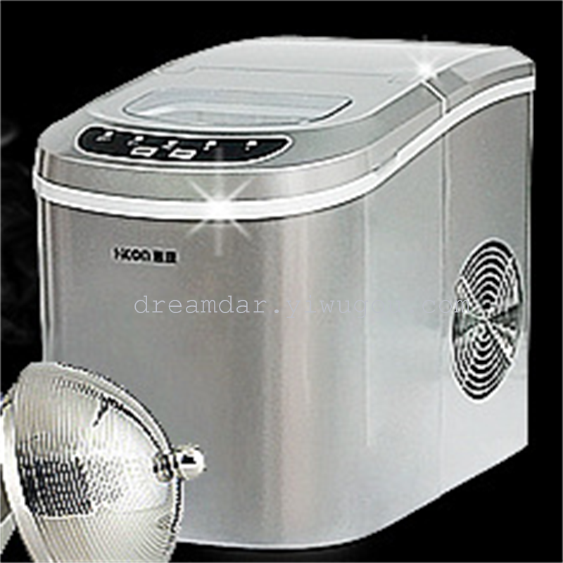 12kg台式制冰机 冰块机 圆形冰方形冰