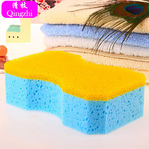 [Clear Branches] Sponge 8-Shaped Cleaning Sponge Large Size Car-Washing Sponge Wholesale Support Customized