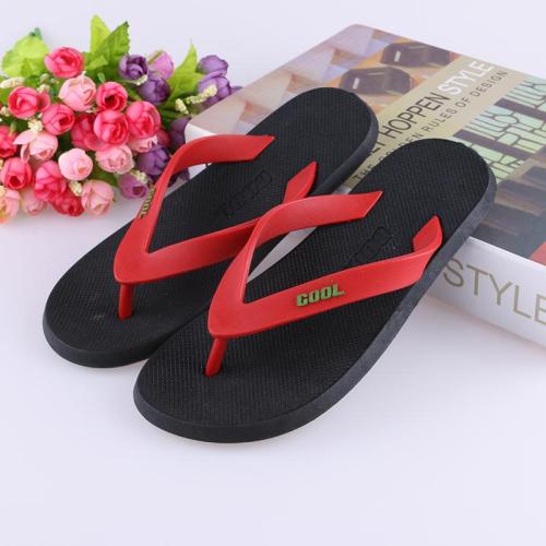summer flip flops rubber non-slip beach shoes korean style couples sandals cool spot