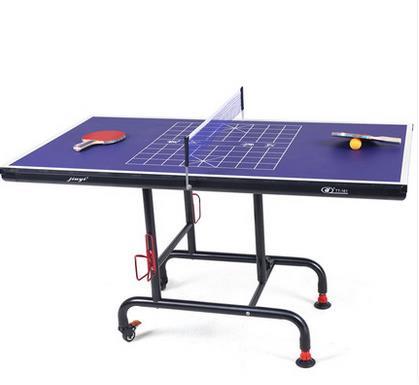 Table Tennis Table Home Indoor Folding Table 2-in-1 Standard Children‘s Table Tennis Case Sports Fitness Equipment