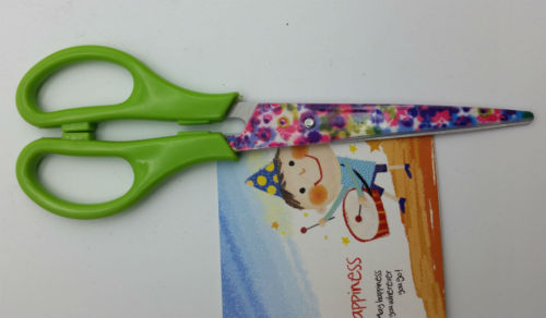 penghao medium office paper cutter high quality stainless iron art scissors
