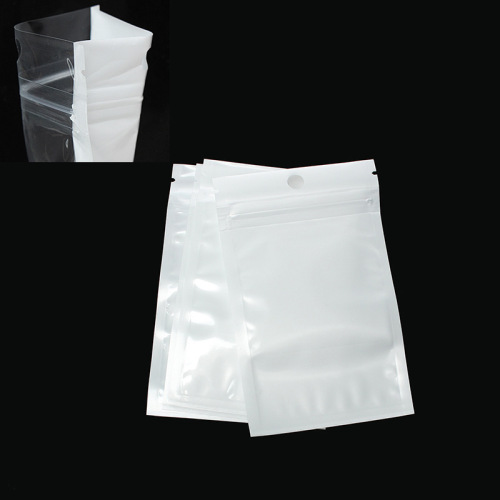 Spot Zipper Bag Packaging Ziplock Bag Transparent Packaging Bag Factory Wholesale