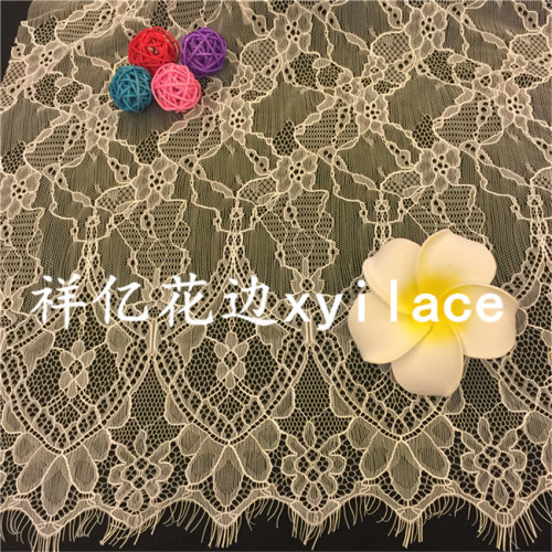 factory direct eyelash lace fabric clothing accessories spot supply lace j202