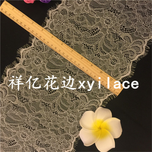 factory direct eyelash lace fabric clothing accessories spot supply lace j034