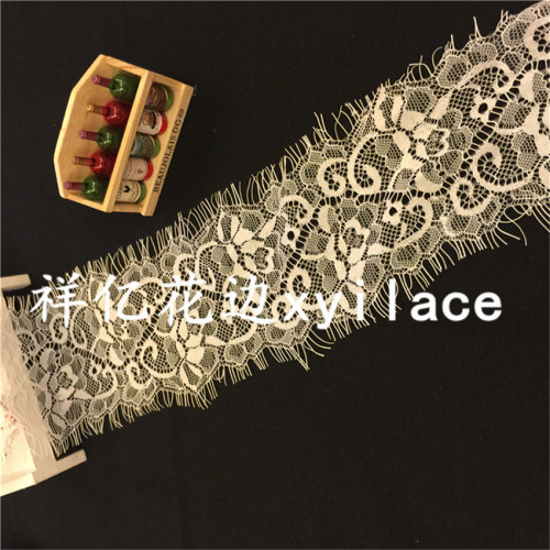 factory direct eyelash lace fabric clothing accessories spot supply lace j028