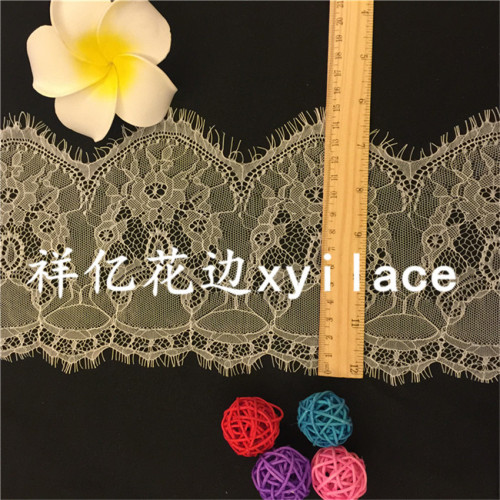 factory direct eyelash lace fabric clothing accessories spot supply lace j025