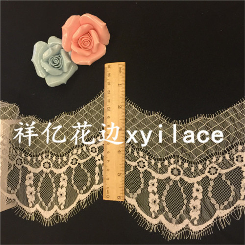 factory direct eyelash lace fabric clothing accessories spot supply j185