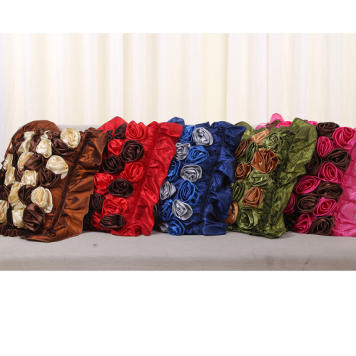 100 million square roses pillowcase bedside pillow sofa car cushion wedding cushion without core