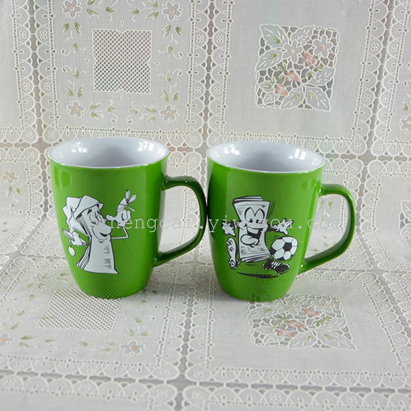 陶瓷杯 咖啡杯 色釉杯 订做杯