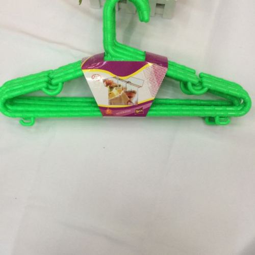 Wind and Skid Anti-Drop Clothes Hanger Plastic Clothes Hanger Wet and Dry Dual-Use Clothes Hanger