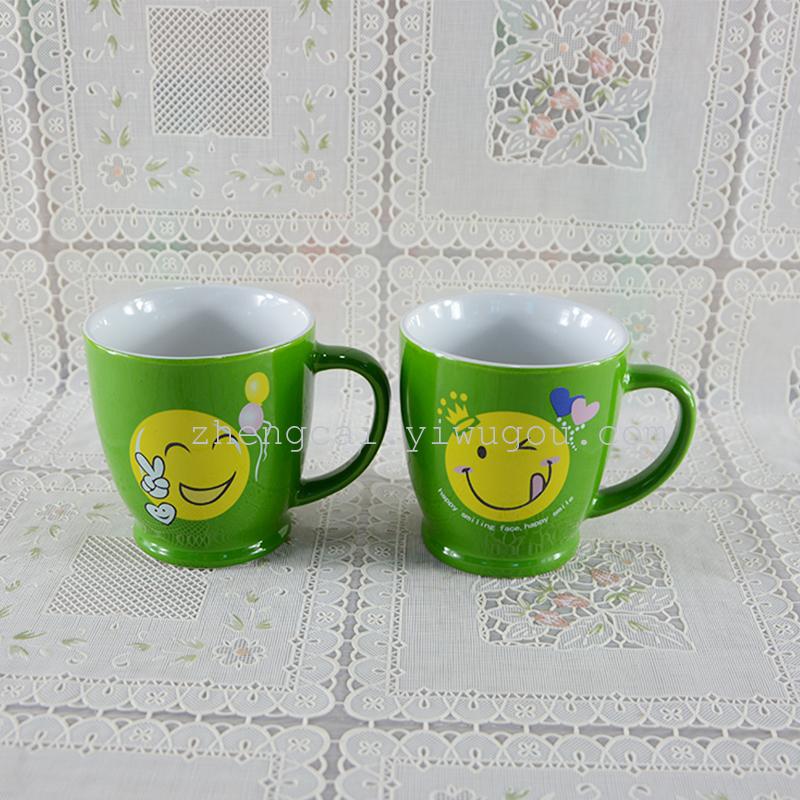 陶瓷杯 日用陶瓷杯 库存色釉杯子