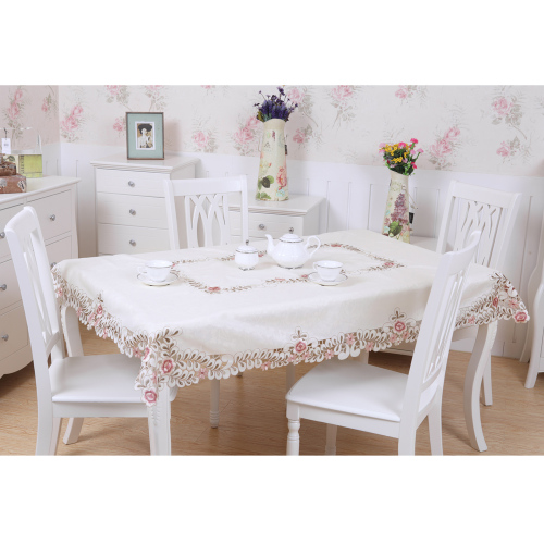 jacquard embroidered tablecloth table cloth coffee table cloth round tablecloth european pastoral hollow tablecloth cover cloth