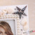 Creative photo table white pearl shell wall table character frame