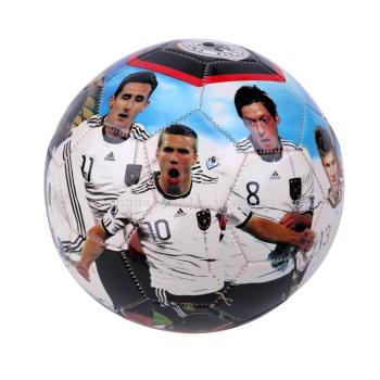 5号PVC机缝明星足球280G球星图案足球