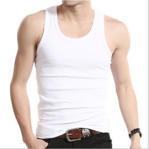 vest men‘s sports tight bottoming undershirt white youth fitness slim-fit hurdle summer tide