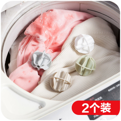 Magic Decontamination Anti-Winding Knotted Laundry Ball 2 Vortex Cleaning Washing Machine Washing Ball