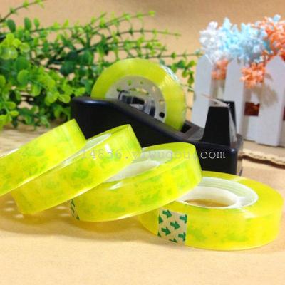 1.2*35M students DIY transparent stationery tape required for office 12130