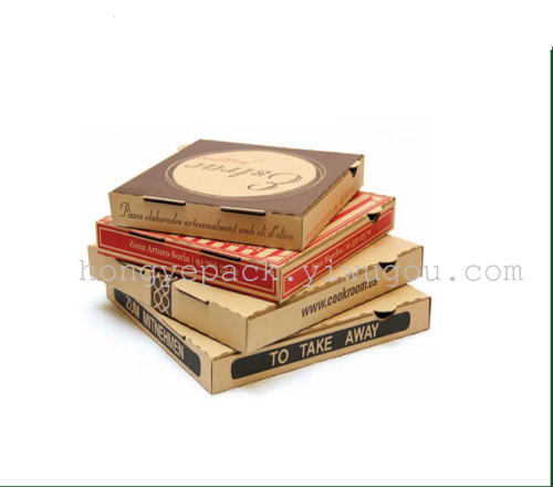 customized various printing patterns various sizes pizza box paperback