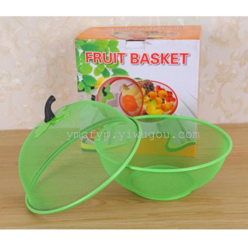 Apple-Shaped Rice Basket Draining Vegetable Chopsticks Washing Vegetable Basket Fruit Basket Draining Basket Drain Basket