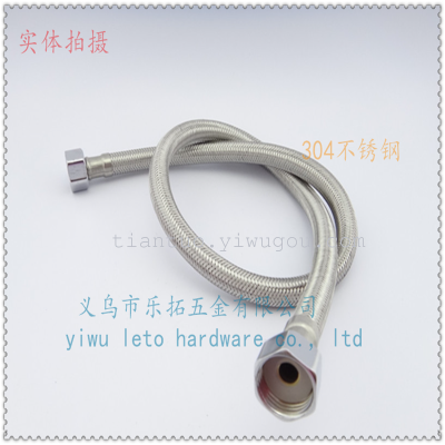 Factory wholesale 304 stainless steel water heater faucet water heater toilet hose