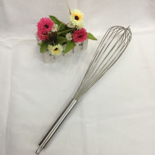 Eight-Wire Large Tube 20-Inch Egg Beater Stainless Steel Egg Beater Manual Egg Beater agitator 