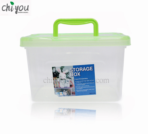 small plastic transparent storage box plastic storage box tool box cy-6605