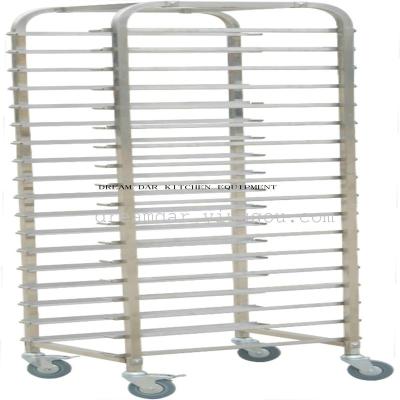 Stainless steel trolley 18 layer, cake car, sub-basin car, grill rack rack