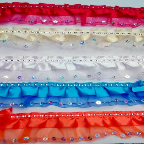 Factory Direct Sales DIY High Quality Accessories Lace Wholesale， Popular Multi-Color XINGX Lace Part in Stock