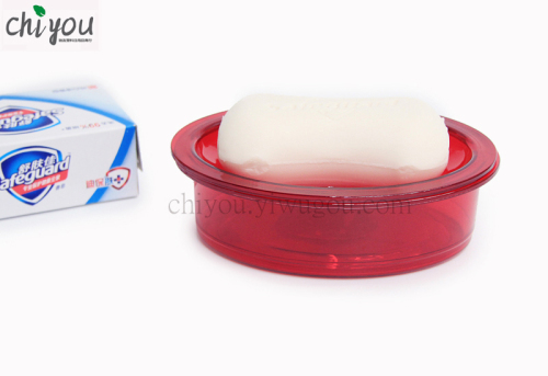 Transparent Color Soap Box Plastic Soap Dish CY-8812