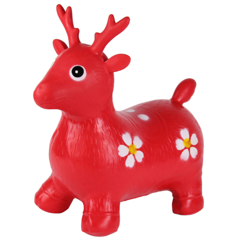 Factory Wholesale 2015 Popular Thickened Jumping Deer Jump Jumping Horse Baby Mount inflatable Toys