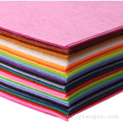 A4 woven self-adhesive color cloth DIY parent manual material kindergarten wall stickers