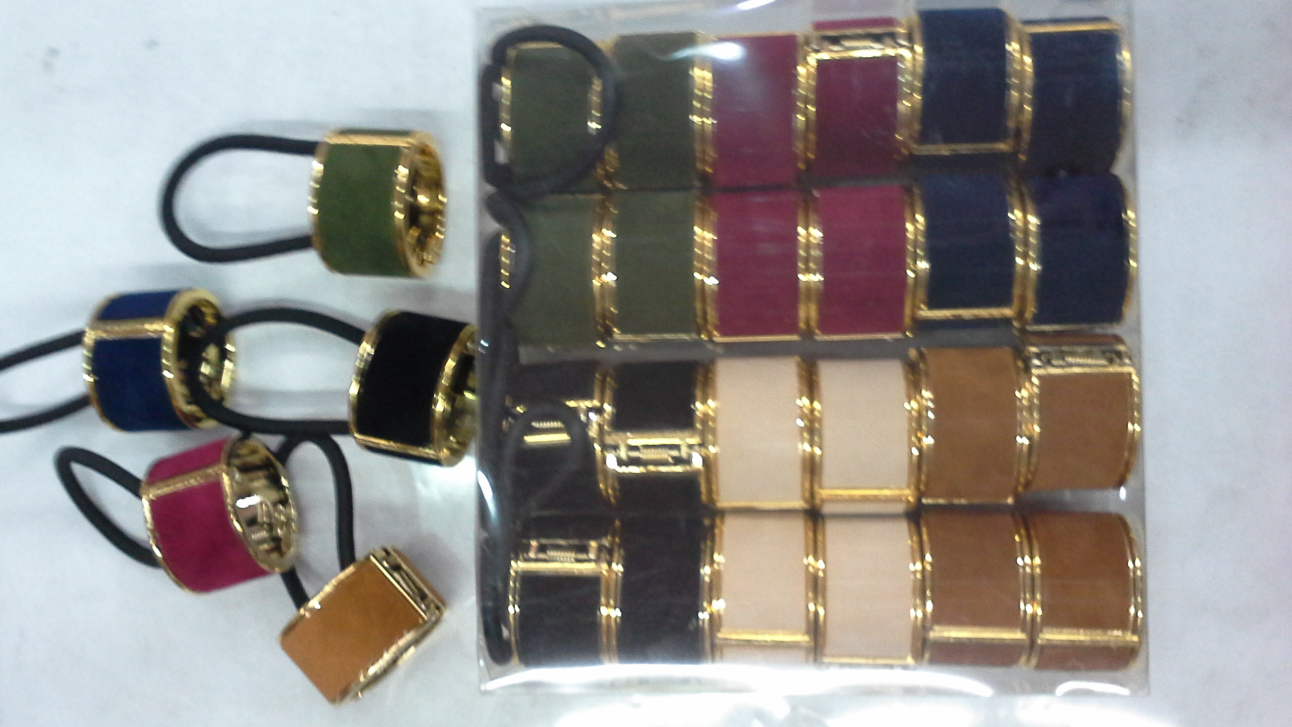 贴绒布头扎 饰品