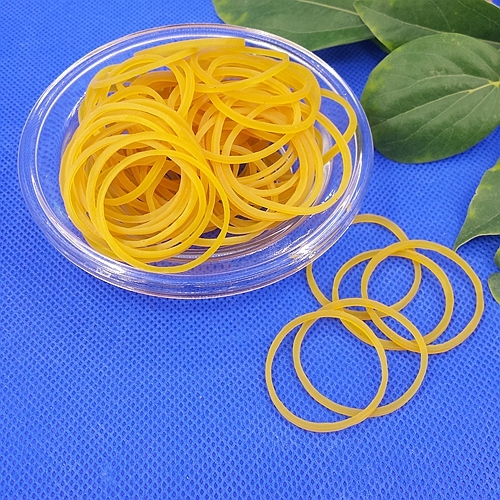 rubber band imported from vietnam， rubber ring， 25 yellow