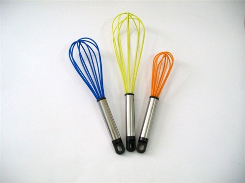 silicone rubber head egg beater 12-inch factory direct sales