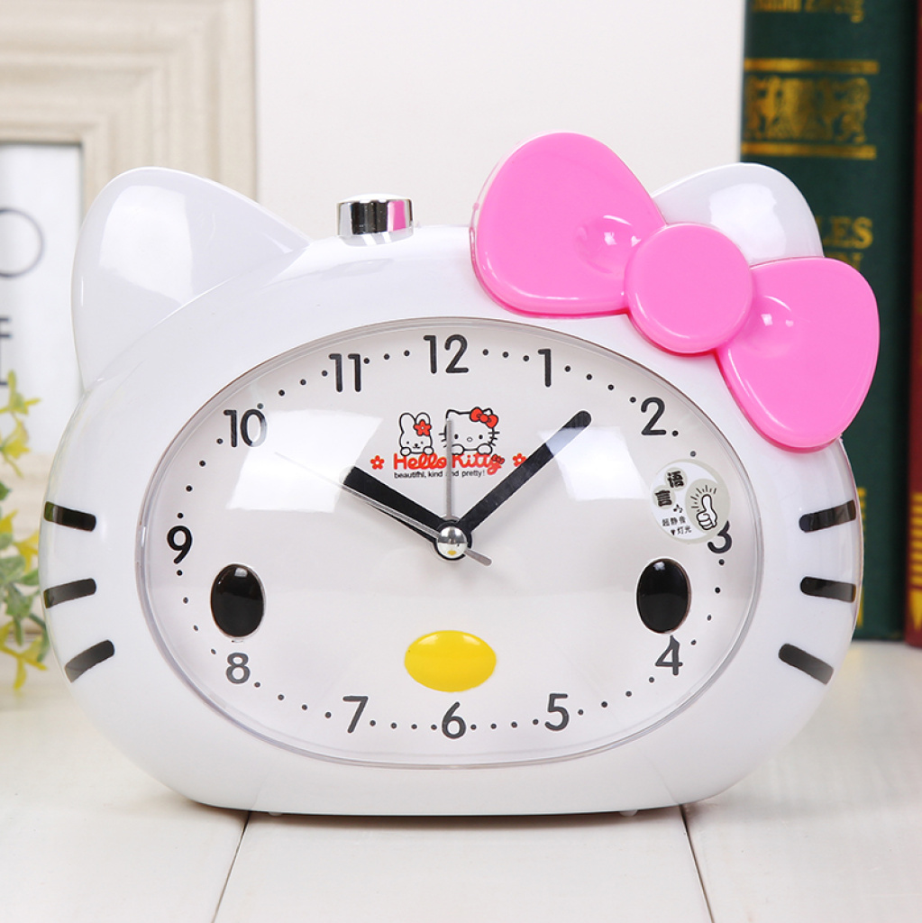 床头卧室创意静音时钟无辐选什么牌子好 同款